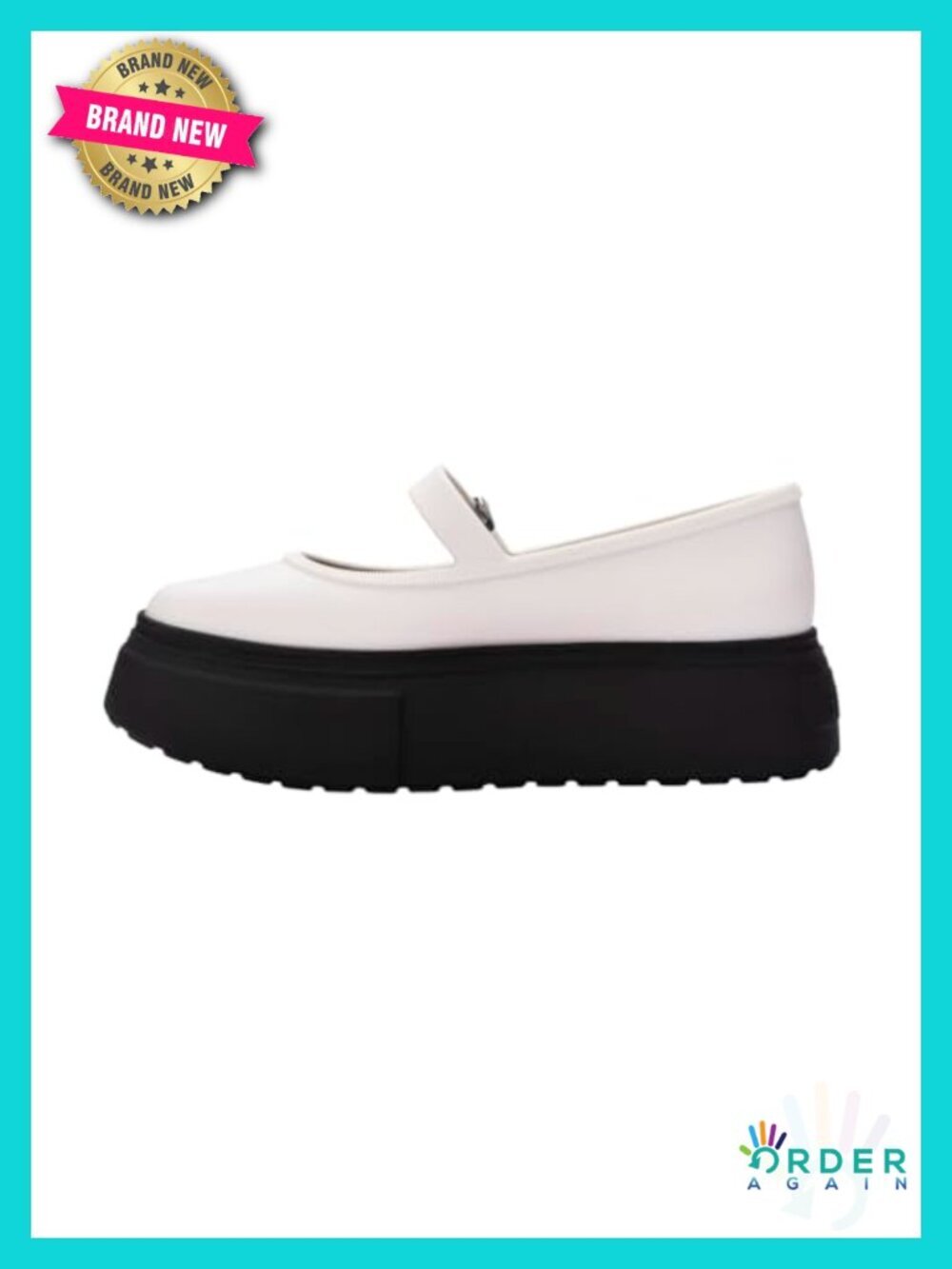 Soft Ballerina Platform Flats - Lightweight Waterproof Vegan Melflex